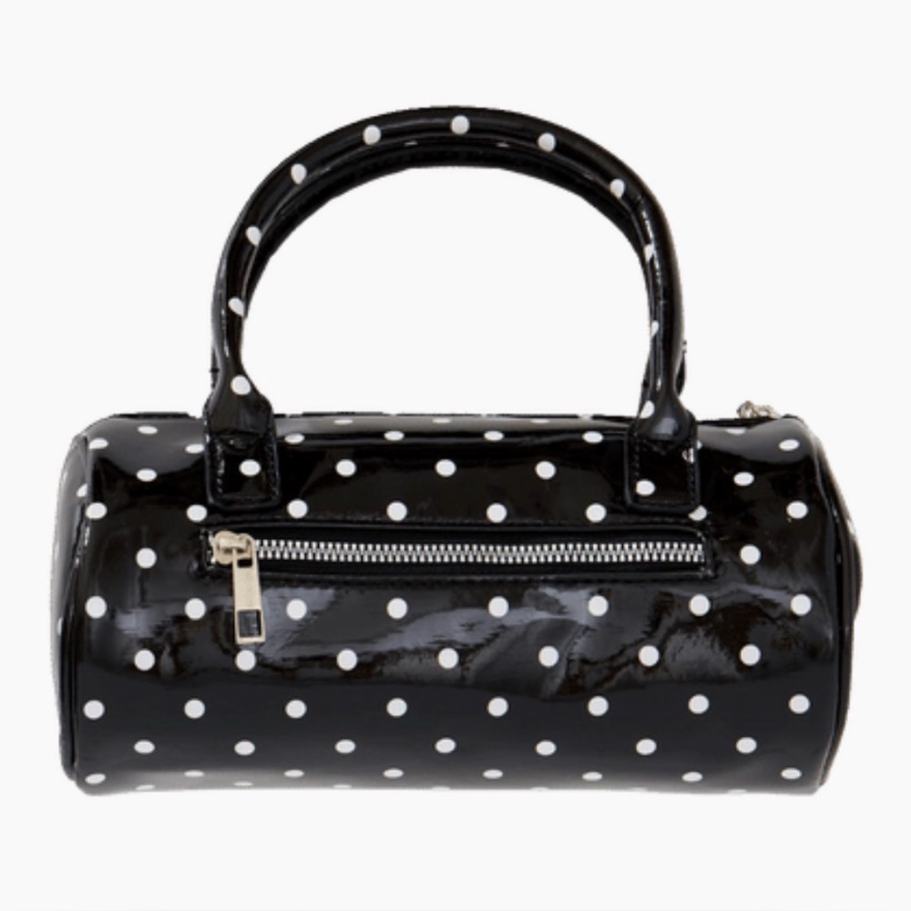8 Other Reasons Delilah Polka Dot Patent Bag